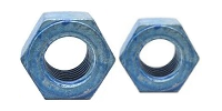 A563 Grade DH Heavy Hex Nuts, UNC Wax & Blue Dye