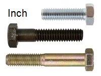 Hex Cap Screws, Inch Alloy