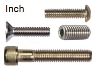 Socket Screws, INCH Stainless