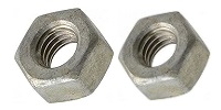 2 3/4"-8  Pitch Heavy Hex Nut, A194 2H HDG,  1 ea