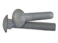 5/16"-18 x 2 1/2", (FT) A307 Carriage Bolt HDG, UNC Gr A,  1 ct