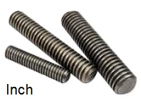 5/8"-11 x 6 1/4" B7 Stud, End to End Plain,  1 ct